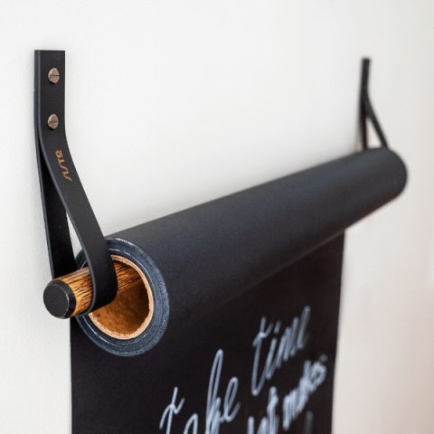 Uchwyt na papier flipchart ścienny Sisto Office Black - BIG