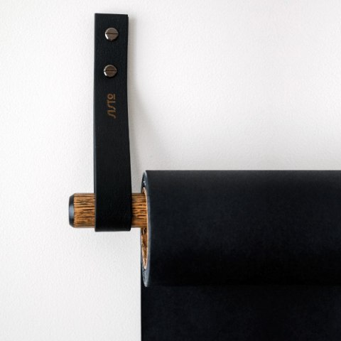 Uchwyt na papier flipchart ścienny Sisto Office Black - BIG