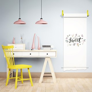 Uchwyt na papier typu kraft Sisto Home White - MEDIUM